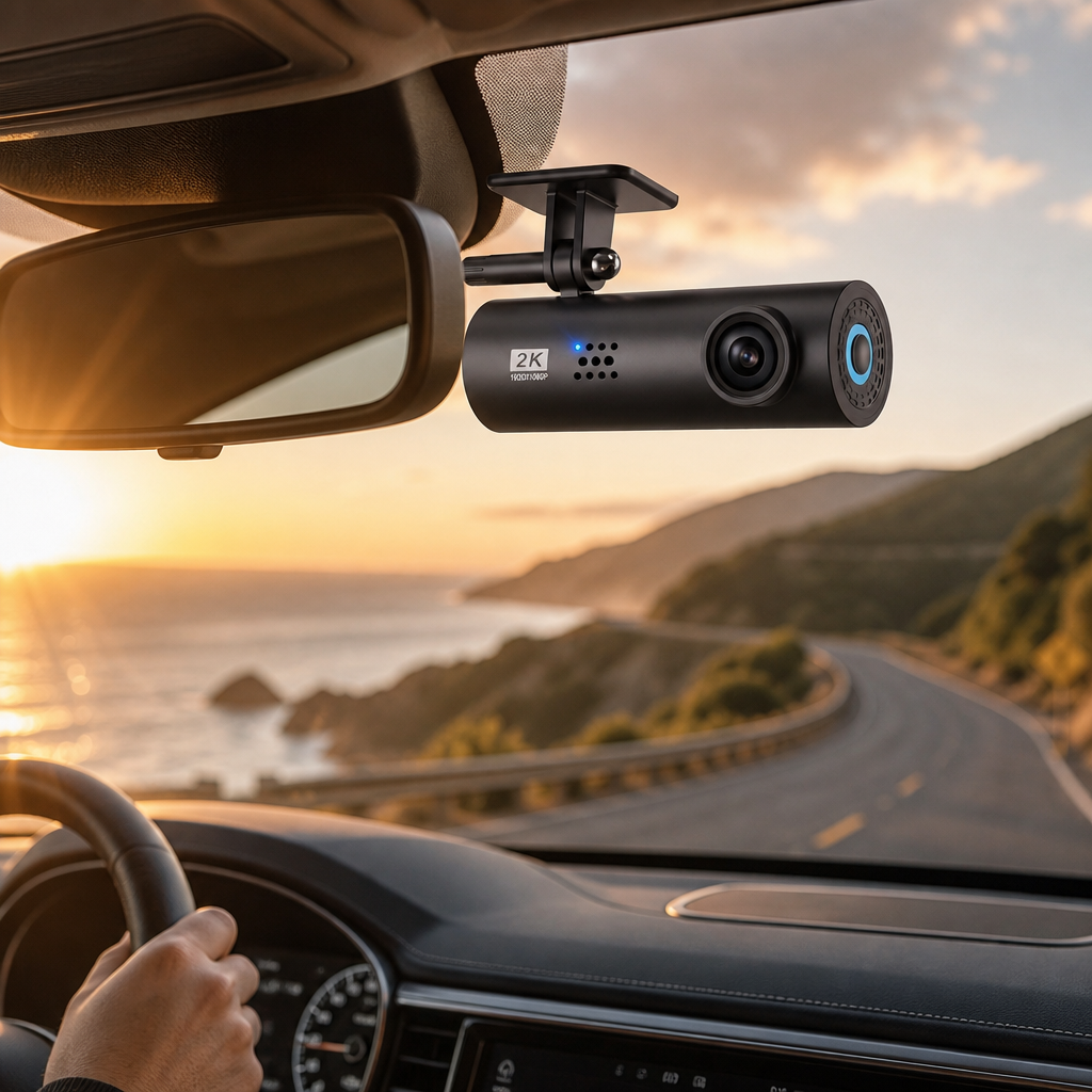 Dashcam Voiture 2K Wi‑Fi Vigilance